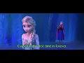 FROZEN - For the First Time in Forever Anna and Elsa - Official Disney (3D Movie Clip) - With Words
