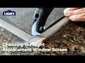 Choosing the Right Replacement Window Screen Guide