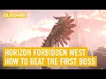 Horizon Forbidden West How to Beat the First Boss Slitherfang