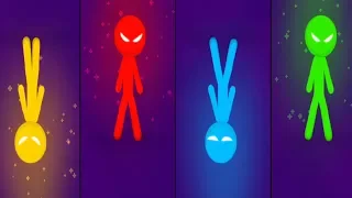 the stickman mini games tournament gameplay walkthrough stickman party android game