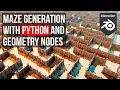 Generate Mazes In Blender With Python