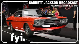 Barrett-Jackson FYI Broadcast Wednesday January 22 Barrett-Jackson 2025 Scottsdale Auction