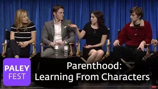 Parenthood - Mae Whitman Peter Krause and Dax Shepard Learn From Their Characters