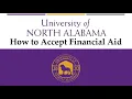 Accepting Financial Aid for 2025-2026 at UNA