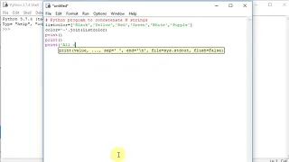 Python program to concatenate N strings