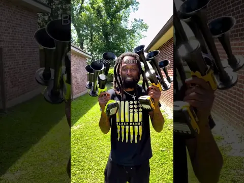 Boss Horn - Portable Train Horn for Dewalt® Battery Users