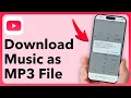 How to Download Music from YouTube as MP3 File