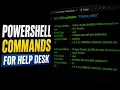 PowerShell Commands Every Active Directory Help Desk Technician Should Know