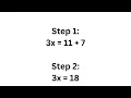TS Inter Maths Important Question Solve 3x 7 11