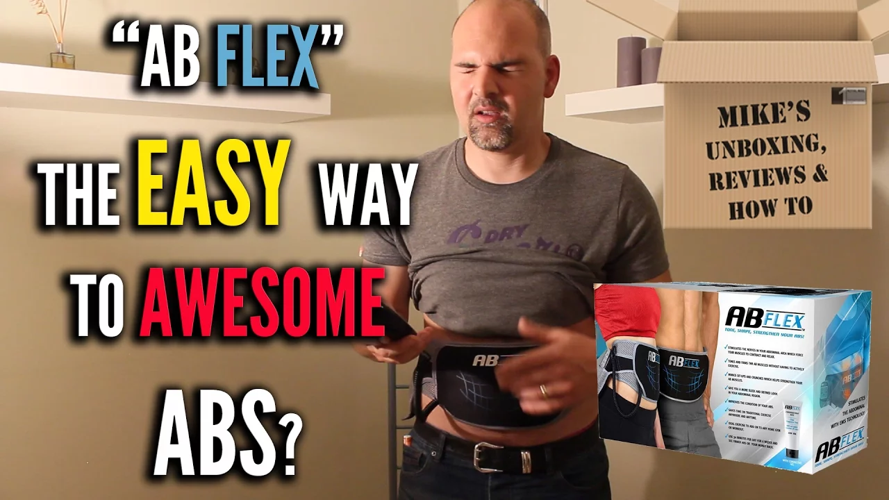 AB Flex AB Training Belt - EASY Way To Perfect ABS? - 30 Minute Abs