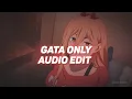 Download Lagu Gata Only (Sped up) - FloyyMenor, Cris MJ [ Edit Audio ]