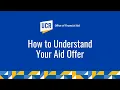 How to Understand Your Financial Aid Offer UC Riverside