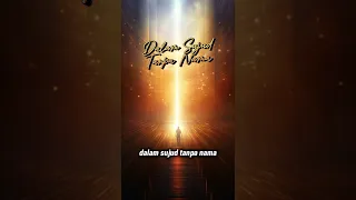 dalam sujud tanpa nama