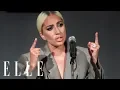 Lady Gaga s Emotional Speech on Surviving Sexual Assault and Mental Health ELLE