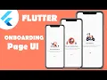 Onboarding Page UI Design with Flutter Flutter UI Design Speed Code