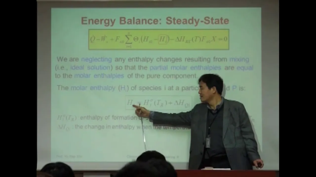 화학반응공학2 12 Non-Isothermal Reactor Design 2