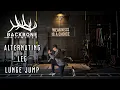 Alternating Leg Lunge Jump Explosive Single-Leg Power Control for Mountain Hunters