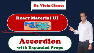 20 React Material UI Accordion with Extended Props Dr Vipin Classes