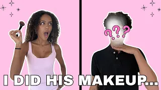 I DID MY BEST FRIEND'S MAKEUP....