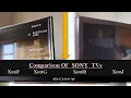 Compared SONY Old New TVs Changes coming in X90J X90H X90J