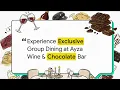 Ayza Private Events Wine Tasting Classes