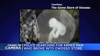 Man breaks into Owosso Game Store