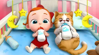 ليا تشاتشا               أغنية القطة   لدينا قطة جميلة دندنها