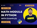 22 Python Math Module in Hindi Python Tutorial for Beginners in Hindi Amit Thinks