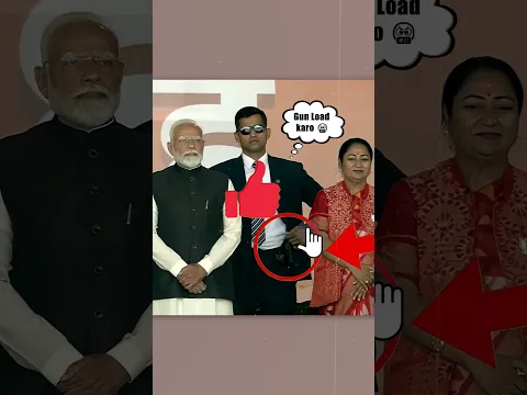 😳 SPG कमांडो ने वॉकी-टॉकी पर क्या सिग्नल भेजा? #shorts #spgcommando #modi