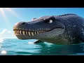 Wait… That's Not an Island! A Giant Liopleurodon! - Nursery Rhymes & Kids Songs - Melody Garden