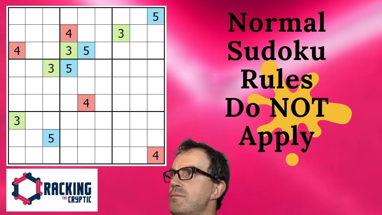 Normal Sudoku Rules Do NOT Apply