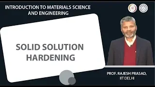 Solid solution hardening