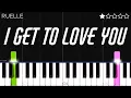 Download Lagu RUELLE - I Get To Love You | EASY Piano Tutorial
