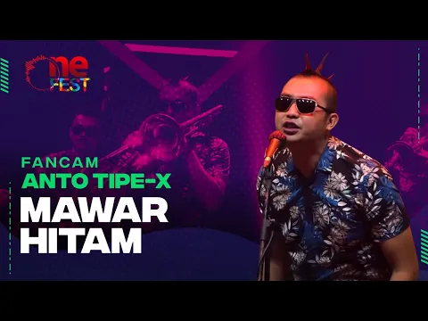 [Vertical Video] Fancam Anto Tipe-X - Mawar Hitam | OneFest tvOne