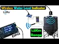 Wireless Water Level Indicator using LoRa and ESP32 TTGO LoRa32