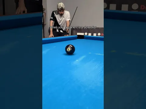 When he slowrolls everything...