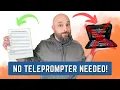 How to Read a Script Without a Teleprompter