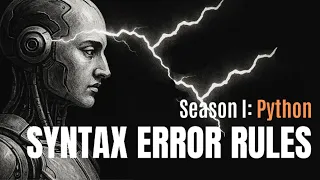 Syntax Errors in Less Than 4 Minutes Python for AI