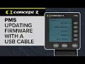 How To Update PM5 Firmware Using a USB Cable