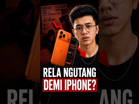 Rela ngutang cuma demi iPhone? 😳📱Yang kelihatan keren, belum tentu bikin keuangan aman