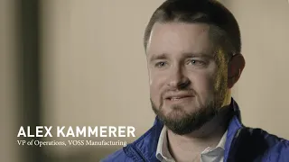 Voss Mfg FM 335 Square Wave Fin Machine 