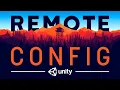 CHANGE YOUR GAME ANYWHERE using Remote Config - Unity Tutorial