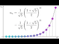 nth term of the Fibonacci sequence a derivation