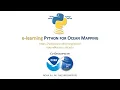 ePOM - e-learning Python for Ocean Mapping