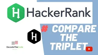 3 COMPARE THE TRIPLETS Hackerrank problem solution and explaination