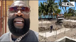 Rick Ross Gives Tour Of $35M Mansion Being Built After Drake Said He Was Broke