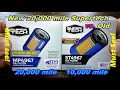 Walmart 20 000 mile Supertech MP4967 Oil Filter Cut Open vs Supertech ST4967 Oil Filter Cut Open