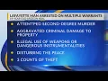 Lafayette man arrested on multiple warrants