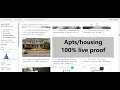 How to Post on Craigslist 100 Live Ad Proof in the Housing Section