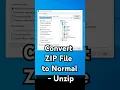 Lagu How to Convert ZIP File to Normal - Unzip File in Windows 10 PC or Laptop